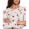 imageReal Essentials 3 Pack UltraSoft Night Shirt for Women Long Sleeve Sleep Shirt Nightgown Available in Plus SizeSet 7
