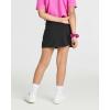 imageReal Essentials 4 Pack Girls Active Skort Athletic Performance Skirt  Tennis Golf Skirt with Bike Short Lining 416Set 1