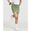 imageReal Essentials 4 Pack Girls Active Skort Athletic Performance Skirt  Tennis Golf Skirt with Bike Short Lining 416Set 2