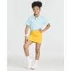 imageReal Essentials 4 Pack Girls Active Skort Athletic Performance Skirt  Tennis Golf Skirt with Bike Short Lining 416Set 3