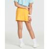imageReal Essentials 4 Pack Girls Active Skort Athletic Performance Skirt  Tennis Golf Skirt with Bike Short Lining 416Set 3