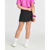 imageReal Essentials 4 Pack Girls Active Skort Athletic Performance Skirt  Tennis Golf Skirt with Bike Short Lining 416Set 4
