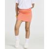 imageReal Essentials 4 Pack Girls Active Skort Athletic Performance Skirt  Tennis Golf Skirt with Bike Short Lining 416Set 5