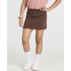 imageReal Essentials 4 Pack Girls Active Skort Athletic Performance Skirt  Tennis Golf Skirt with Bike Short Lining 416Set 6