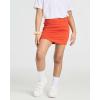imageReal Essentials 4 Pack Girls Active Skort Athletic Performance Skirt  Tennis Golf Skirt with Bike Short Lining 416Set 7