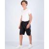 imageReal Essentials 5 Pack Boys Mesh Basketball Athletic Shorts with Pockets  Teen Kids Youth Quick Dry Soccer Running GymSet 5