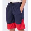 imageReal Essentials 5 Pack Boys Mesh Basketball Athletic Shorts with Pockets  Teen Kids Youth Quick Dry Soccer Running GymSet 7