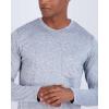 imageReal Essentials 4 Pack Mens DryFit Active Athletic Long Sleeve Pocket Crew TShirt Outdoors UPF 50 S5XLTSet 4