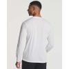 imageReal Essentials 4 Pack Mens DryFit Active Athletic Long Sleeve Pocket Crew TShirt Outdoors UPF 50 S5XLTSet 5
