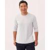 imageReal Essentials 4 Pack Mens Long Sleeve Dry Fit T Shirts Hiking Fishing Workout Gym Work Sun UPF 50 Wicking Running TeeSet I