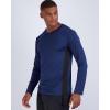 imageReal Essentials 4 Pack Mens Long Sleeve Dry Fit T Shirts Hiking Fishing Workout Gym Work Sun UPF 50 Wicking Running TeeSet K