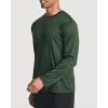 imageReal Essentials 4 Pack Mens Long Sleeve Dry Fit T Shirts Hiking Fishing Workout Gym Work Sun UPF 50 Wicking Running TeeSet a