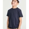 imageReal Essentials 5 Pack Boys Cotton Short Sleeve Crew Neck TShirts  Casual Athletic Outdoor Shirts for Teens Ages 418Set 3