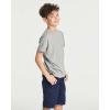 imageReal Essentials 5 Pack Boys Cotton Short Sleeve Crew Neck TShirts  Casual Athletic Outdoor Shirts for Teens Ages 418Set 6