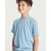 imageReal Essentials 5 Pack Boys Cotton Short Sleeve Crew Neck TShirts  Casual Athletic Outdoor Shirts for Teens Ages 418Set 8