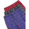 imageReal Essentials 3 Pack Boys Fleece Pajama Pants Soft PJ Bottoms for Kids Youth Teens Sleepwear Ages 518Set 3