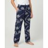 imageReal Essentials 3 Pack Boys Fleece Pajama Pants Soft PJ Bottoms for Kids Youth Teens Sleepwear Ages 518Set 6