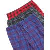 imageReal Essentials 3 Pack Mens Fleece Pajama Pants Loungewear Soft Pj Bottoms Sleepwear Pockets Big ampamp Tall AvailableSet B