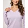 imageReal Essentials 3 Pack Womens Soft Cotton Long Sleeve Pajama Set with Pants  Lounge Sets for Women Available In PlusSet 1