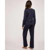 imageReal Essentials 3 Pack Womens Soft Cotton Long Sleeve Pajama Set with Pants  Lounge Sets for Women Available In PlusSet 3