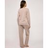 imageReal Essentials 3 Pack Womens Soft Cotton Long Sleeve Pajama Set with Pants  Lounge Sets for Women Available In PlusSet 6