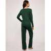 imageReal Essentials 3 Pack Womens Soft Cotton Long Sleeve Pajama Set with Pants  Lounge Sets for Women Available In PlusSet 7