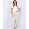 imageReal Essentials 3 Pack Womens UltraSoft Comfy Pajama Lounge Pants Sleepwear Available in Plus SizeSoft Knit Set G