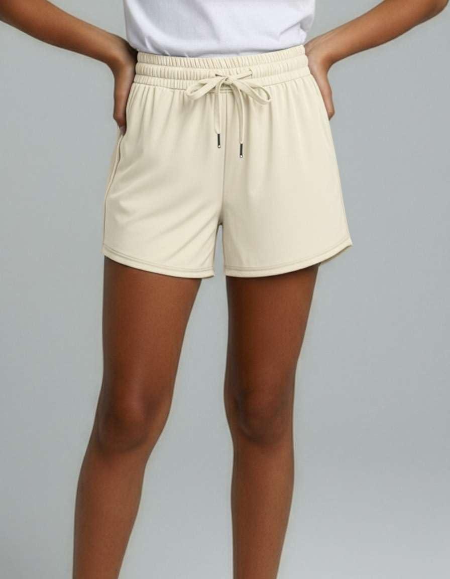 imageReal Essentials 3 Pack Girls Lounge Soft Comfy Shorts with Drawstring  Everyday Shorts for Kids Youth Teens with PocketsSet 11