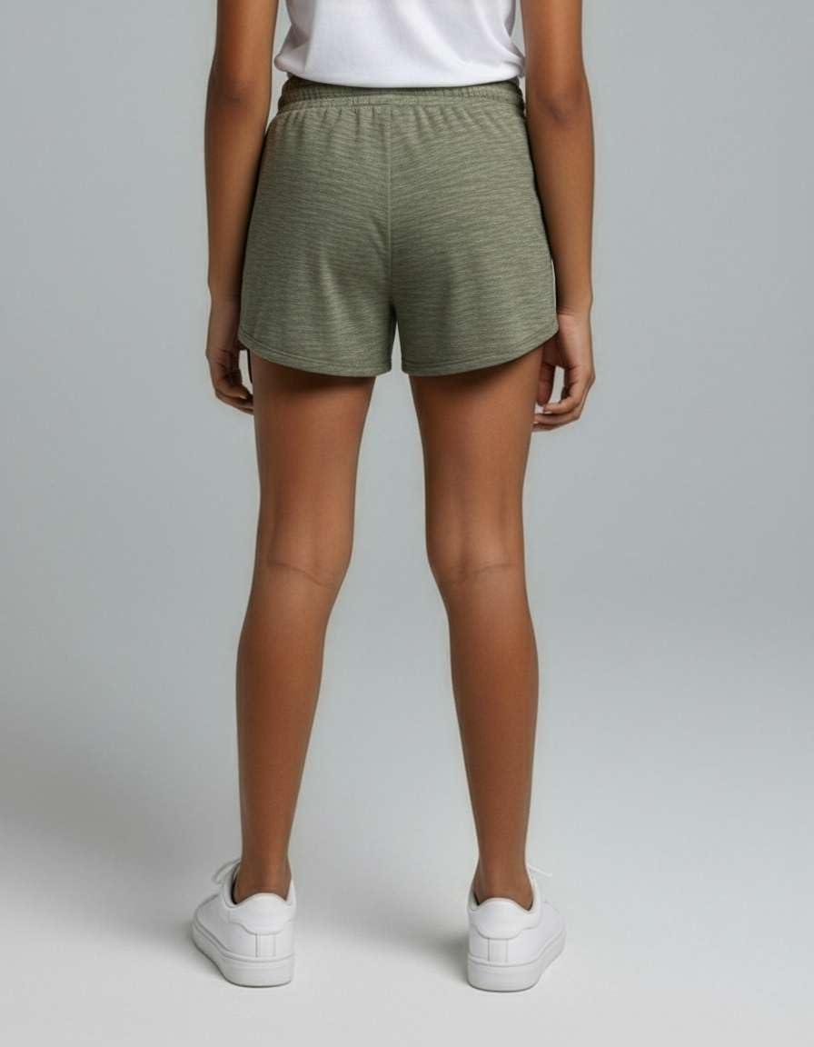 imageReal Essentials 3 Pack Girls Lounge Soft Comfy Shorts with Drawstring  Everyday Shorts for Kids Youth Teens with PocketsSet 5