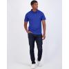 imageReal Essentials 3 Pack Mens Short Sleeve DryFit Collared Polo Shirt with Pocket  Active Casual Available Big ampamp TallSet 5