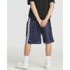imageReal Essentials 5 Pack Boys Athletic Basketball Sports Shorts Pockets  Quick Dry Youth Teens Kids Gym 418 YearsSet 1