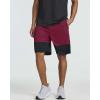 imageReal Essentials 5 Pack Mens 9quot Mesh Shorts  Athletic Gym Workout Basketball Running Casual Lounge Activewear PocketsSet L