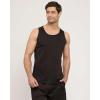 imageReal Essentials 5 Pack Mens DryFit Muscle Tank Top Sleeveless Shirts Workout Tees Athletic Gym Big ampamp Tall AvailableSet 1