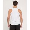 imageReal Essentials 5 Pack Mens DryFit Muscle Tank Top Sleeveless Shirts Workout Tees Athletic Gym Big ampamp Tall AvailableSet 3
