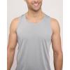 imageReal Essentials 5 Pack Mens DryFit Muscle Tank Top Sleeveless Shirts Workout Tees Athletic Gym Big ampamp Tall AvailableSet 4