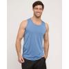 imageReal Essentials 5 Pack Mens DryFit Muscle Tank Top Sleeveless Shirts Workout Tees Athletic Gym Big ampamp Tall AvailableSet 5