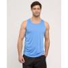 imageReal Essentials 5 Pack Mens DryFit Muscle Tank Top Sleeveless Shirts Workout Tees Athletic Gym Big ampamp Tall AvailableSet 8