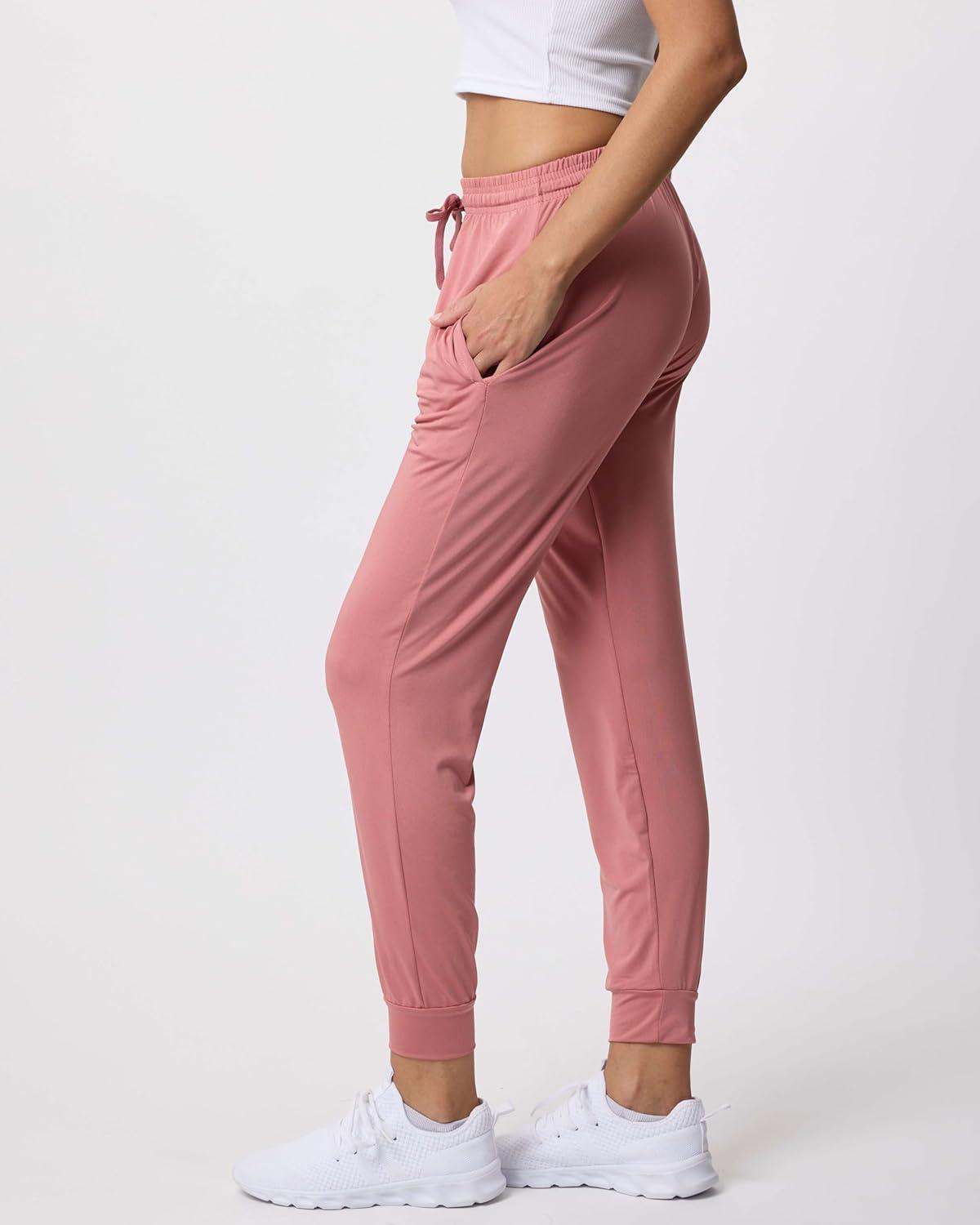 imageReal Essentials 3 Pack Womens DryFit Active Athletic Joggers Yoga Lounge Pants  Drawstring Available in Plus SizeSet 1