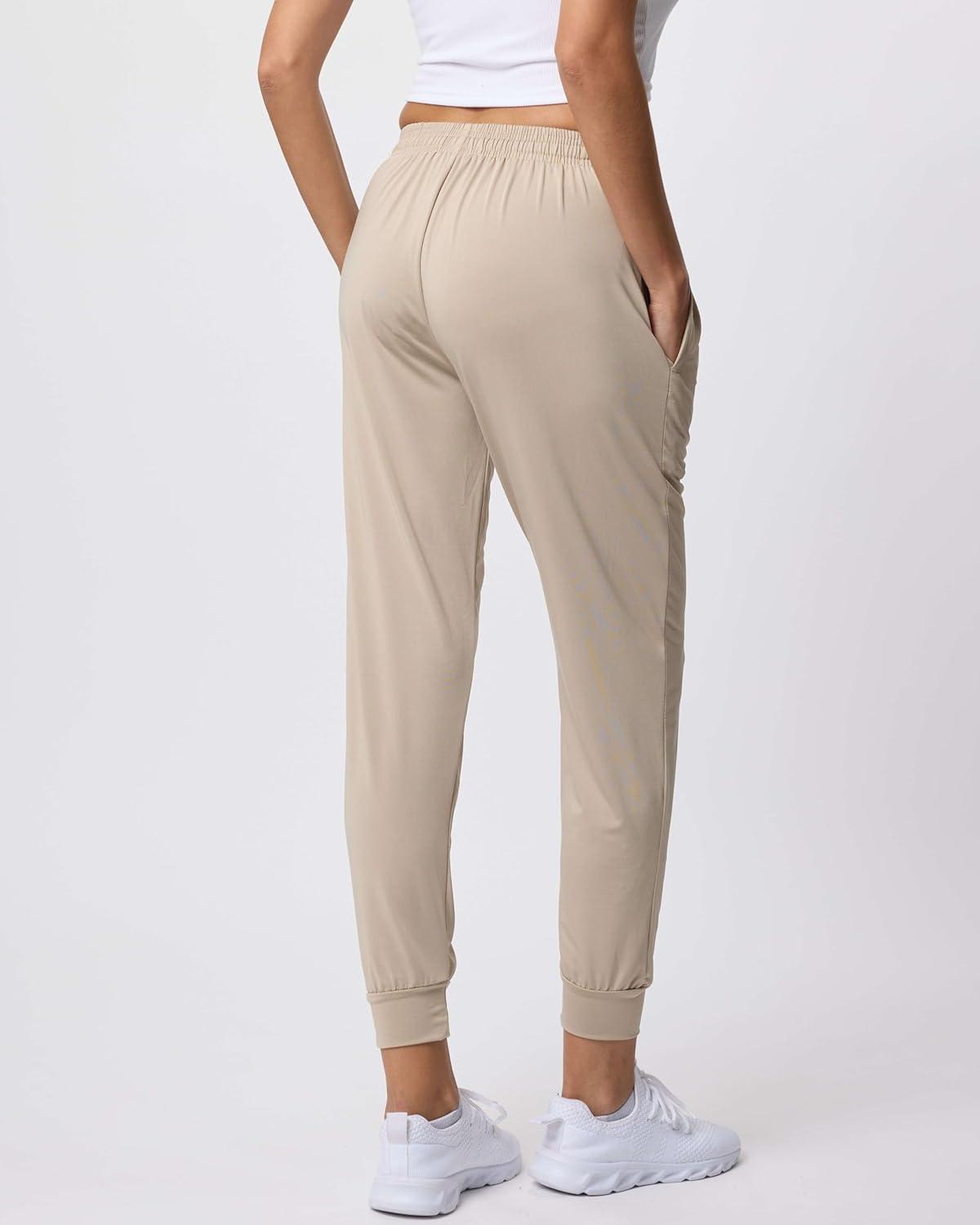 imageReal Essentials 3 Pack Womens DryFit Active Athletic Joggers Yoga Lounge Pants  Drawstring Available in Plus SizeSet 10