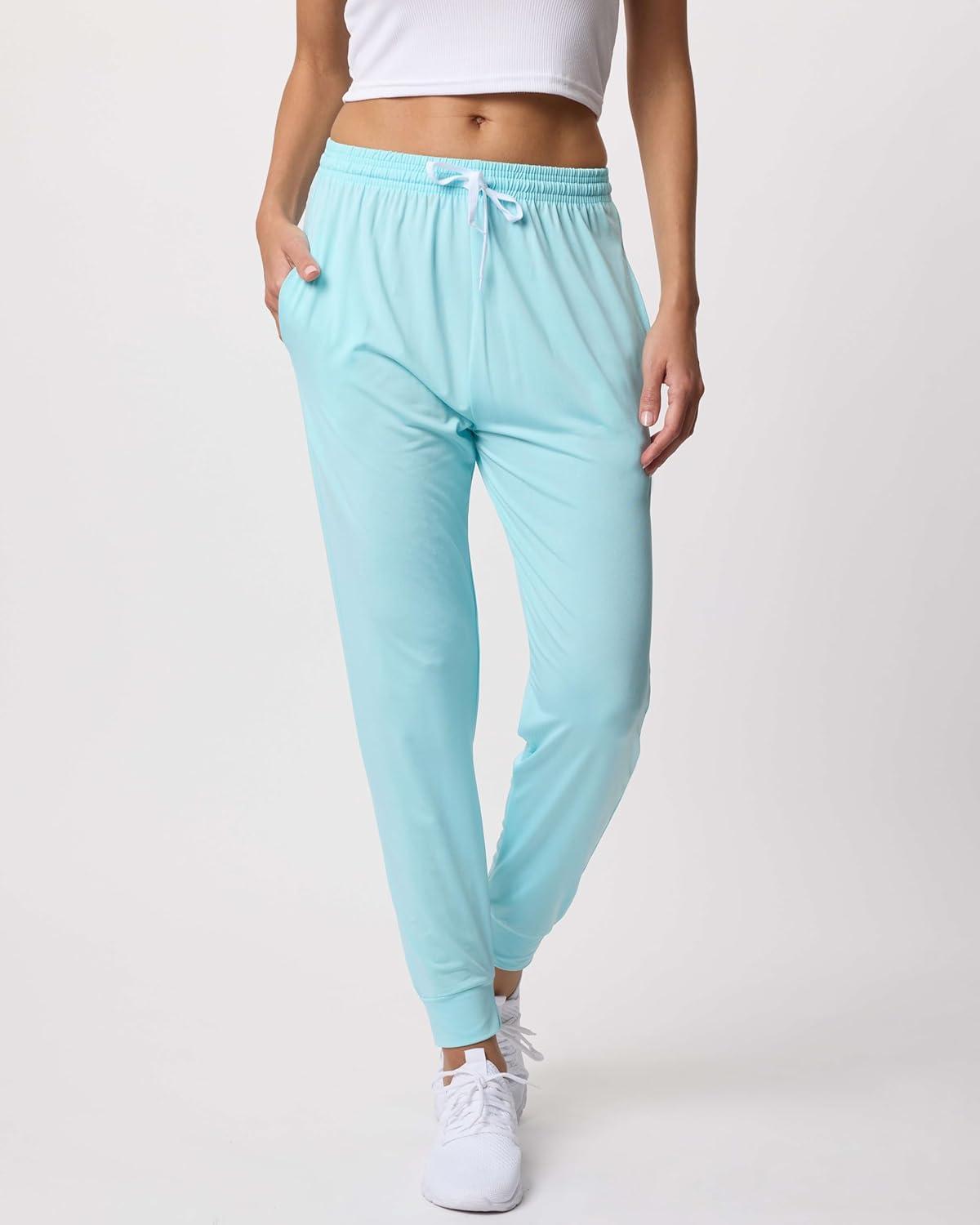 imageReal Essentials 3 Pack Womens DryFit Active Athletic Joggers Yoga Lounge Pants  Drawstring Available in Plus SizeSet 2