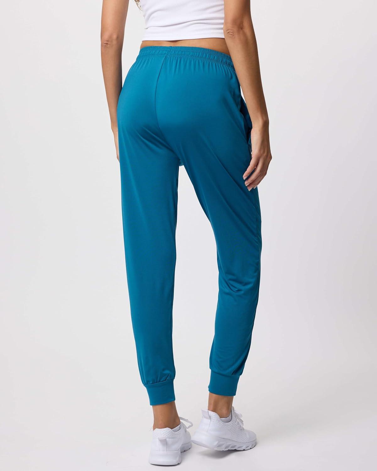 imageReal Essentials 3 Pack Womens DryFit Active Athletic Joggers Yoga Lounge Pants  Drawstring Available in Plus SizeSet 3