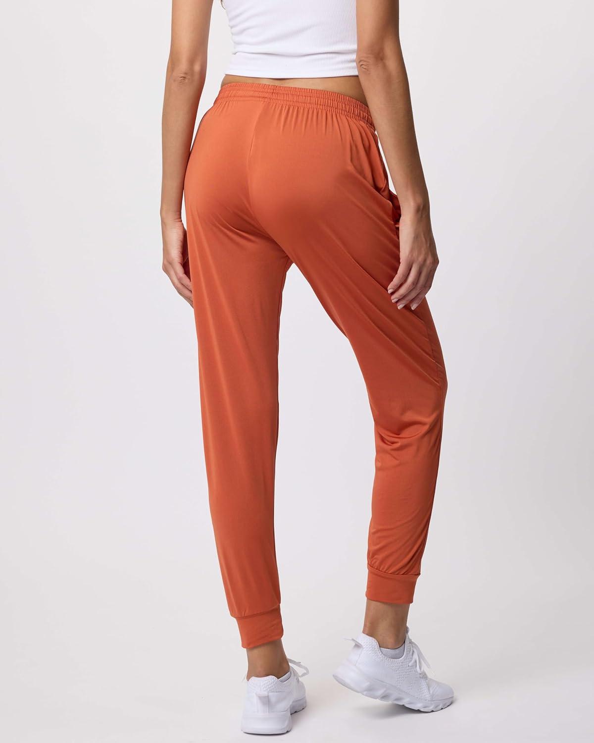 imageReal Essentials 3 Pack Womens DryFit Active Athletic Joggers Yoga Lounge Pants  Drawstring Available in Plus SizeSet 4