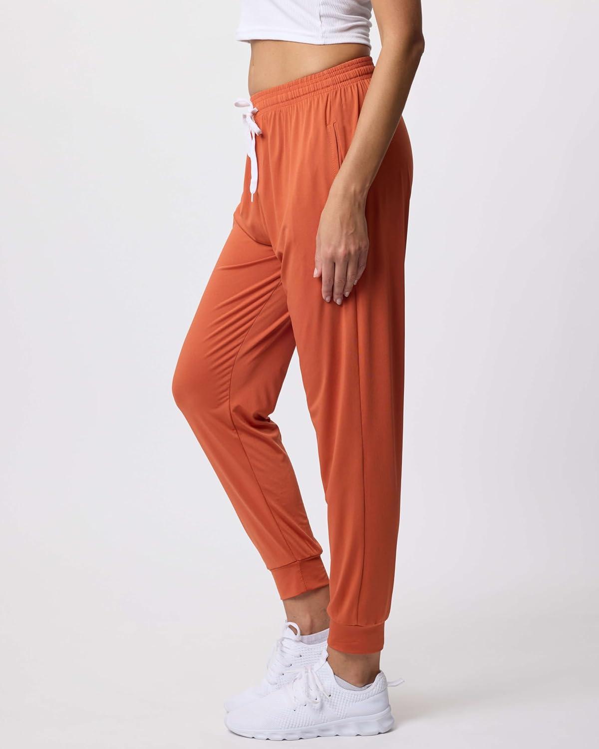 imageReal Essentials 3 Pack Womens DryFit Active Athletic Joggers Yoga Lounge Pants  Drawstring Available in Plus SizeSet 4