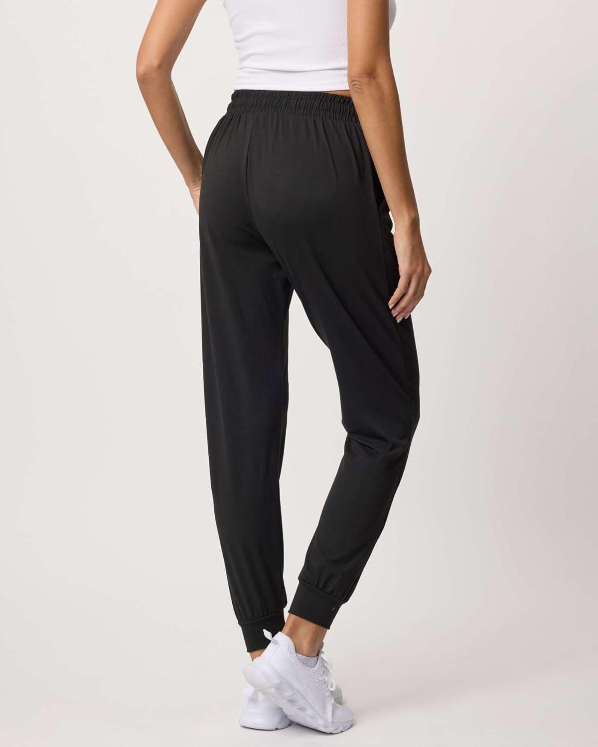 imageReal Essentials 3 Pack Womens UltraSoft Lounge Joggers Sweatpants Athletic Yoga Pants with Pockets Available in PlusSet 16