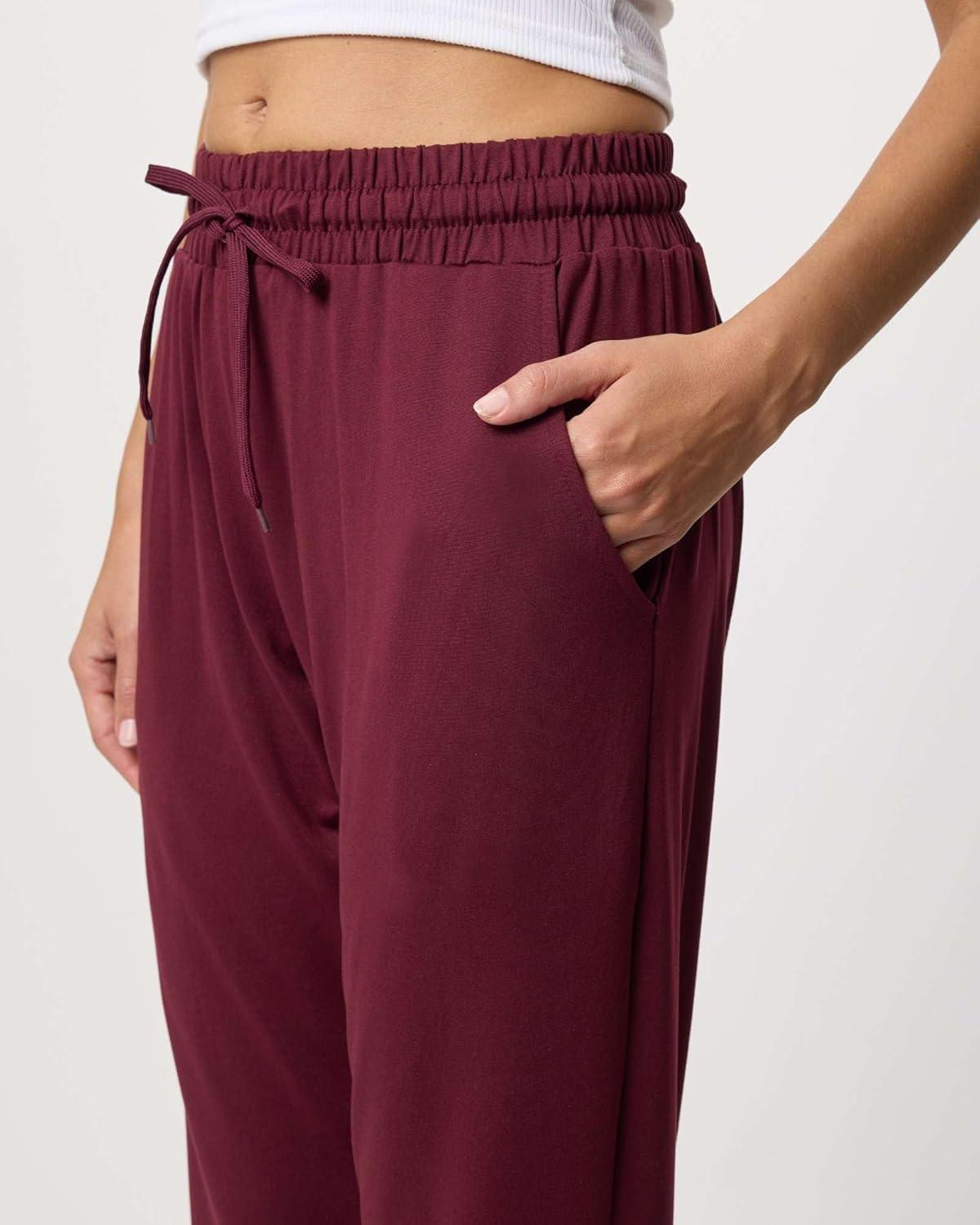 imageReal Essentials 3 Pack Womens UltraSoft Lounge Joggers Sweatpants Athletic Yoga Pants with Pockets Available in PlusSet 17