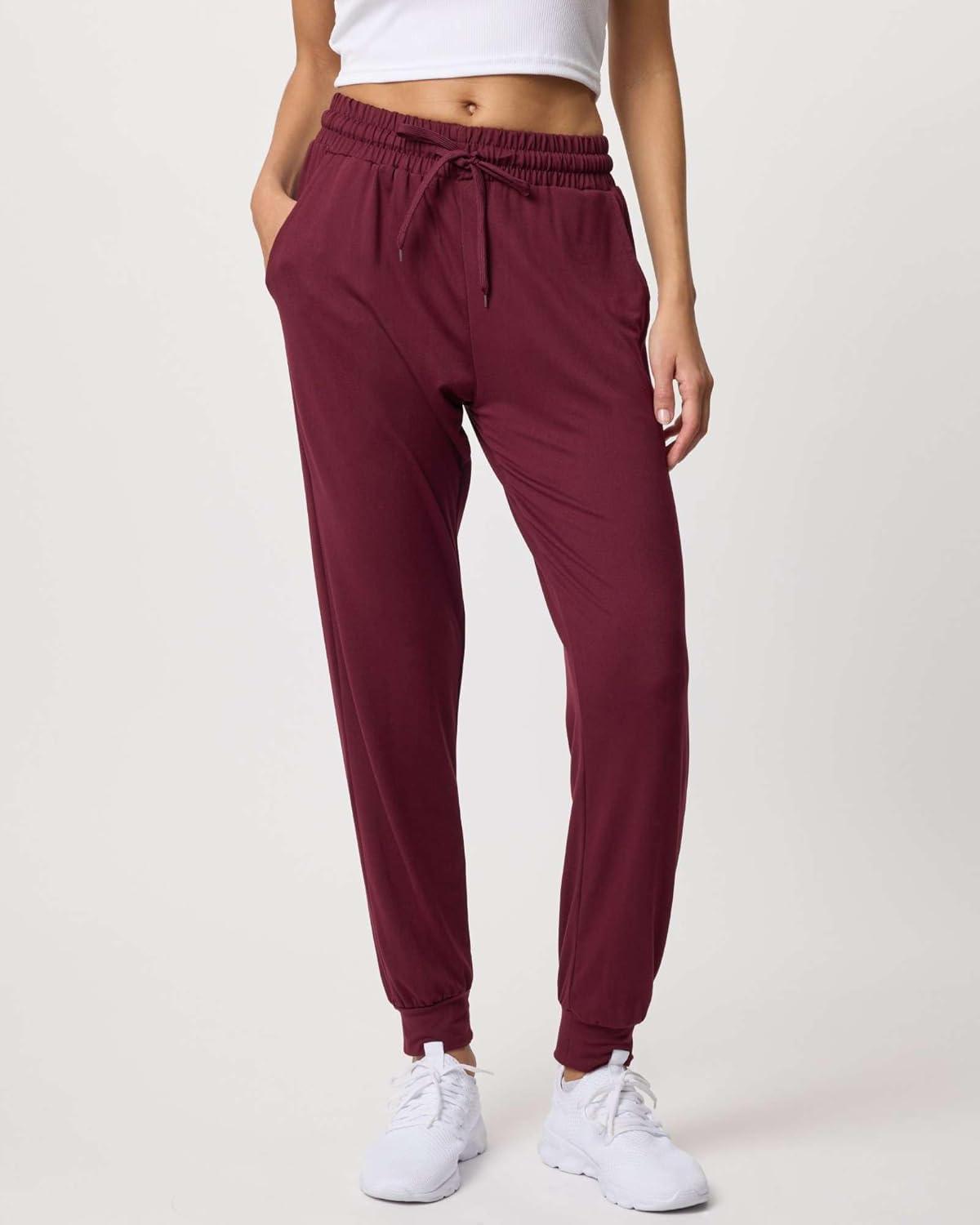 imageReal Essentials 3 Pack Womens UltraSoft Lounge Joggers Sweatpants Athletic Yoga Pants with Pockets Available in PlusSet 17