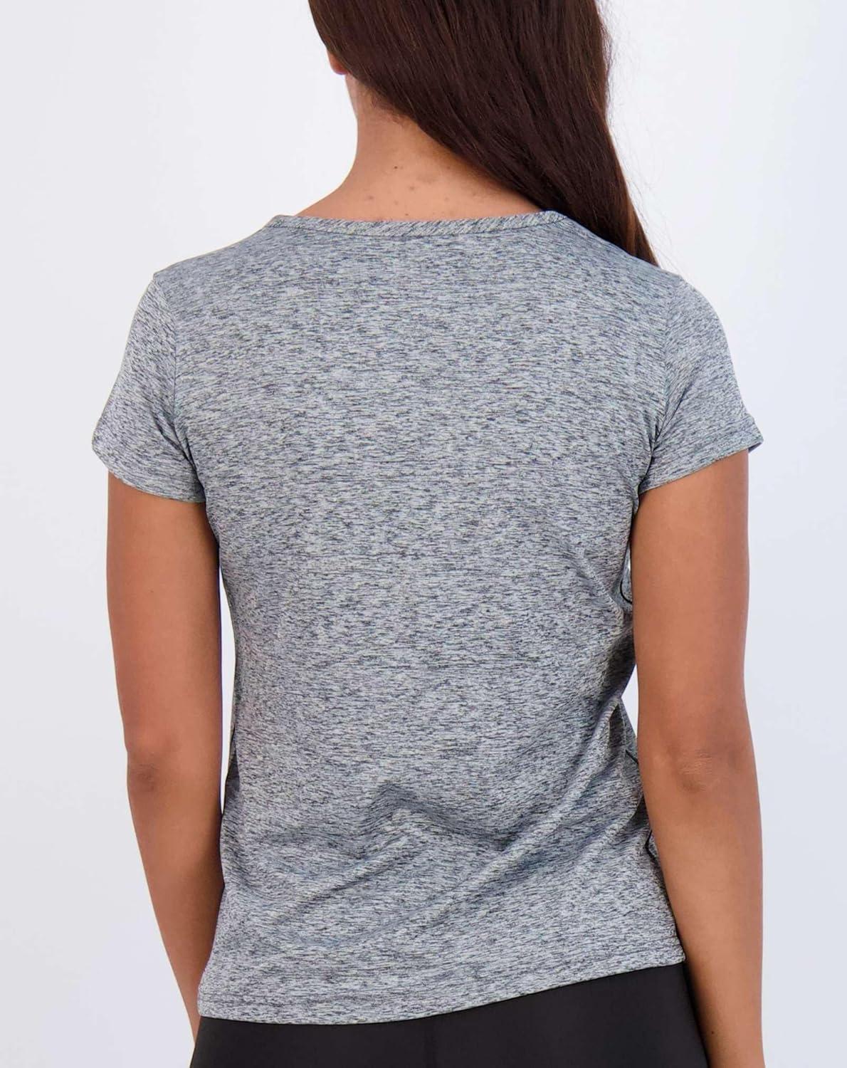 imageReal Essentials 5 Pack Womens Dry Fit Short Sleeve V Neck Workout Top  Fitness Gym Athletic Yoga TShirt Plus AvailableSet 11