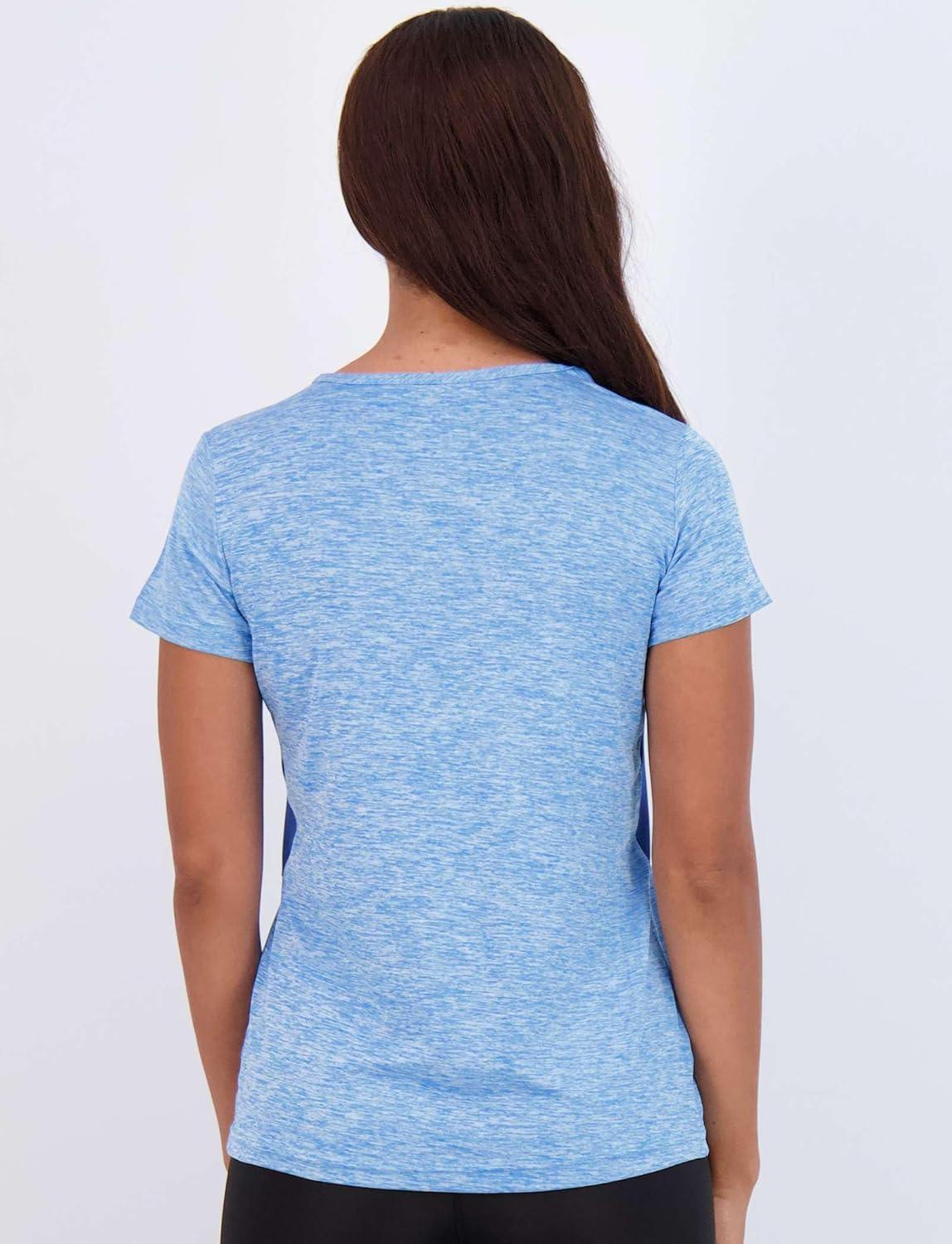 imageReal Essentials 5 Pack Womens Dry Fit Short Sleeve V Neck Workout Top  Fitness Gym Athletic Yoga TShirt Plus AvailableSet 4