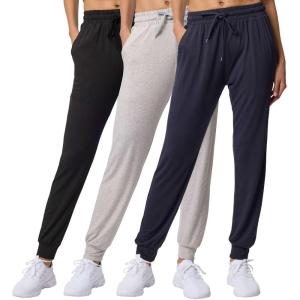 imageReal Essentials 3 Pack Womens UltraSoft Lounge Joggers Sweatpants Athletic Yoga Pants with Pockets Available in PlusSet 14