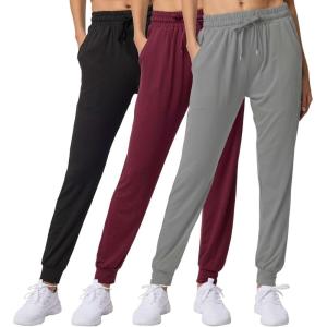imageReal Essentials 3 Pack Womens UltraSoft Lounge Joggers Sweatpants Athletic Yoga Pants with Pockets Available in PlusSet 17